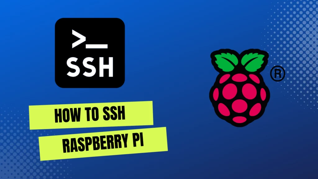 how to ssh into raspberry pi